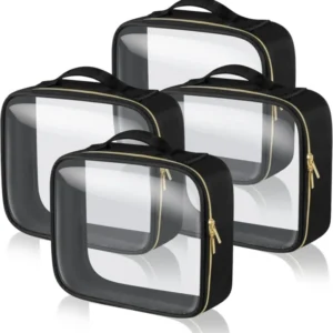 Transparente Wasserdichte Kulturtasche Kosmetiktasche PVC Reise