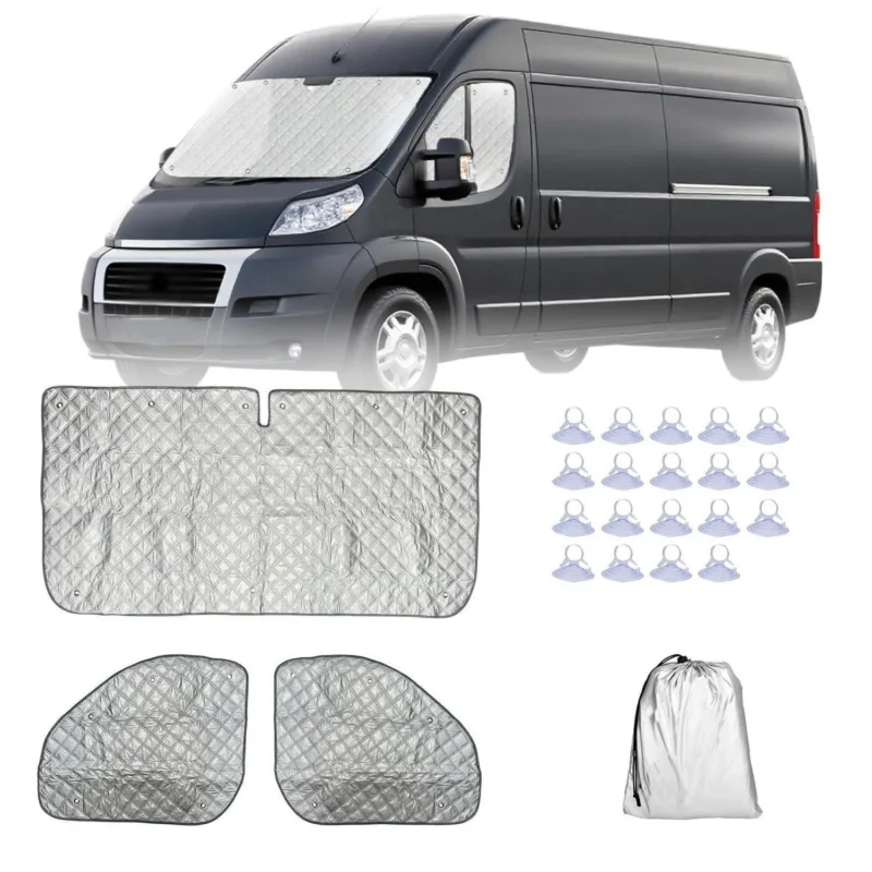 Sonnenschutz Auto Frontscheibe für Wohnmobile FIAT, Peugeot, Citroën