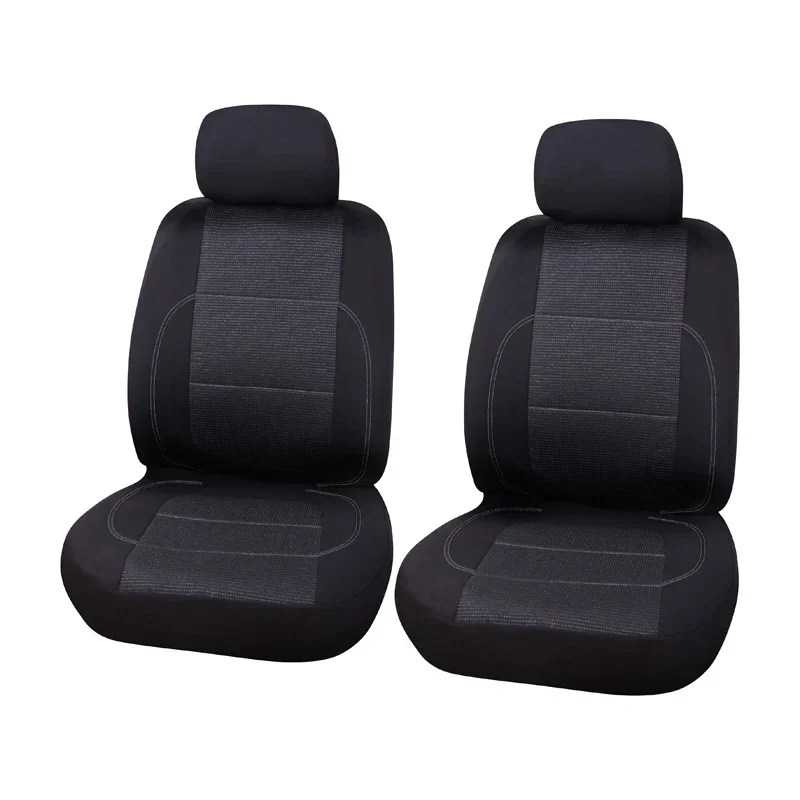 Carpoint, Sitzbezüge-Set Universal Paris 4-teilig - Schwarz/Grau, Polyester