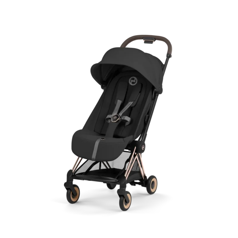 COŸA Comfort Rosegold incl. Babywanne faltbar Sepia Black