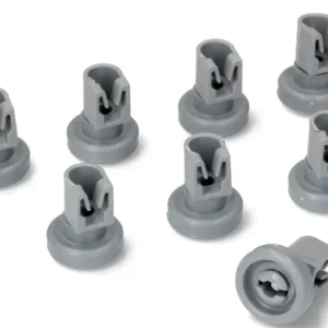 Ruedas (8 unidades) cesto superior lavavajillas Zanussi, AEG 50269970005