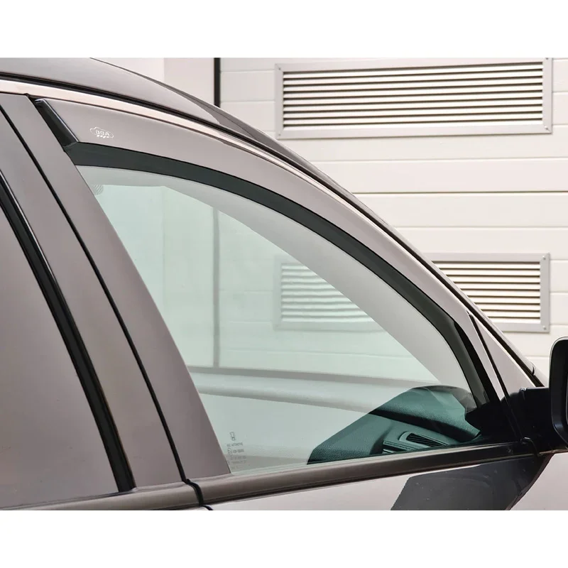 DGA, Windabweiser, rauchfarben, 2 Stück, passend für Audi Q3 (F3N) Sportback (2019-)