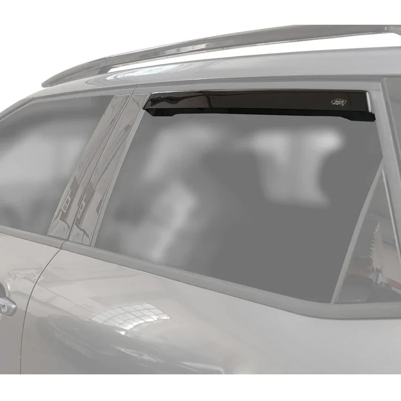 DGA, Windabweiser, rauchfarben, passend für Volkswagen ID.5 (2021-), hinten, 2 Stk.