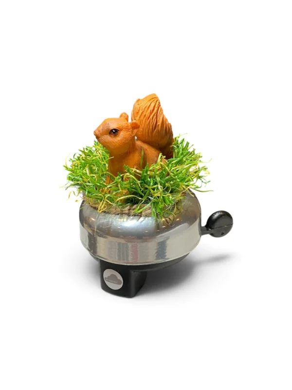 Fahrradklingel „Eichhörnchen“ 6 cm • DUDERINO