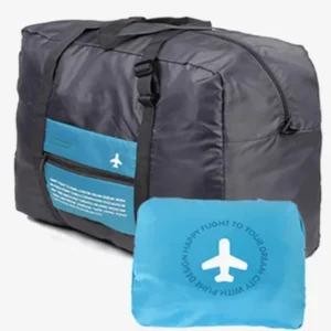 Faltbare Reisetasche – aus strapazierfähigem Nylon – verstellbare Gurte – stabiler Tragegriff – faltbar