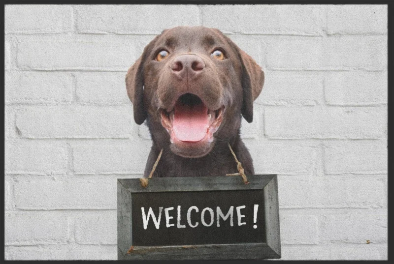 Fussmatte Individuell Welcome 10196