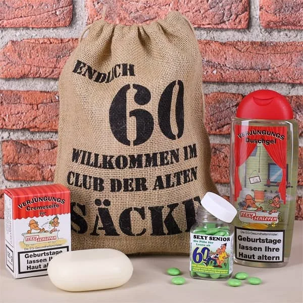 Geburtstagsgeschenk Set zum 60.