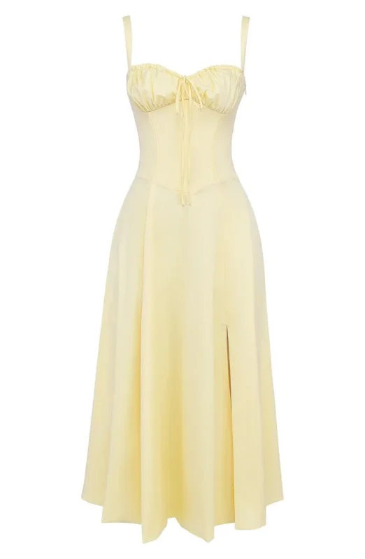 Büstier Sommerkleid mit Taillenkorrektor - Isabella