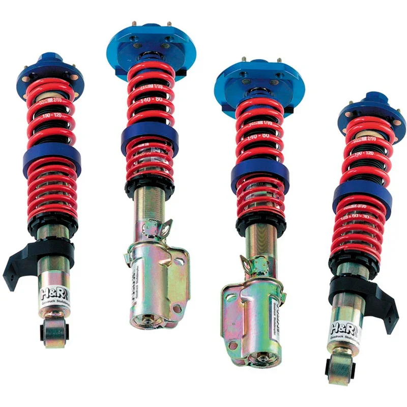H&R, Gewindefahrwerk, geeignet für Seat Ibiza FA20-50/RA20-50mm/Volkswagen Polo FA40-60/RA40-70mm (2008-), bis zu 929 kg FA-Load