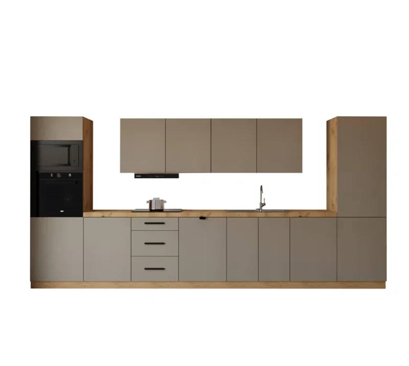 Küchenzeile - Langen KL7-M440 - Beige/Matt