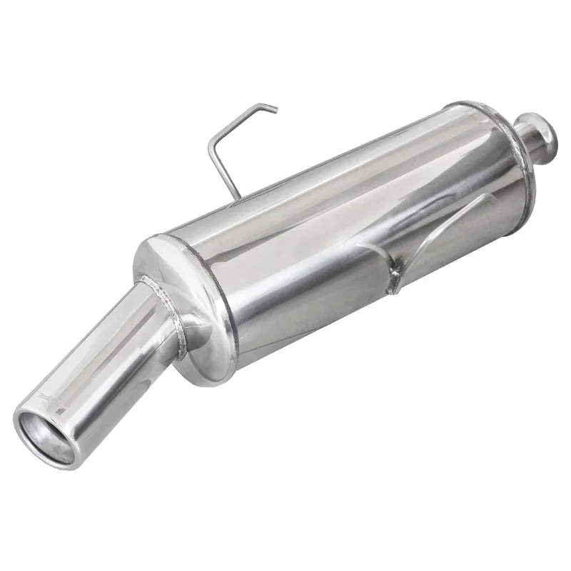 InoXcar, 100% Edelstahl Sportauspuff passend für Citroën Saxo 1.6 8v (98PS) 1999- 80mm, Inox