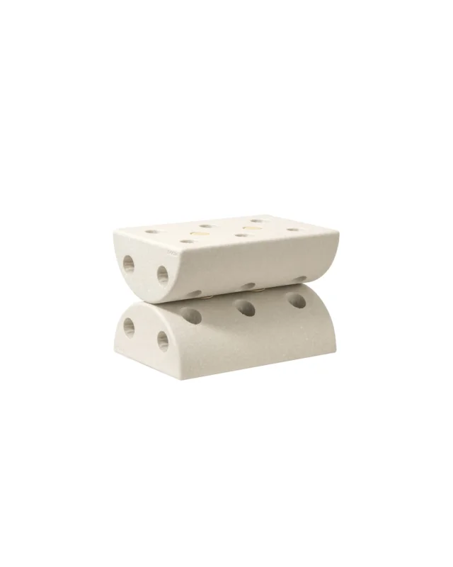 Kinderhocker / Roller 4 tlg. Sand Grey / Honey Yellow