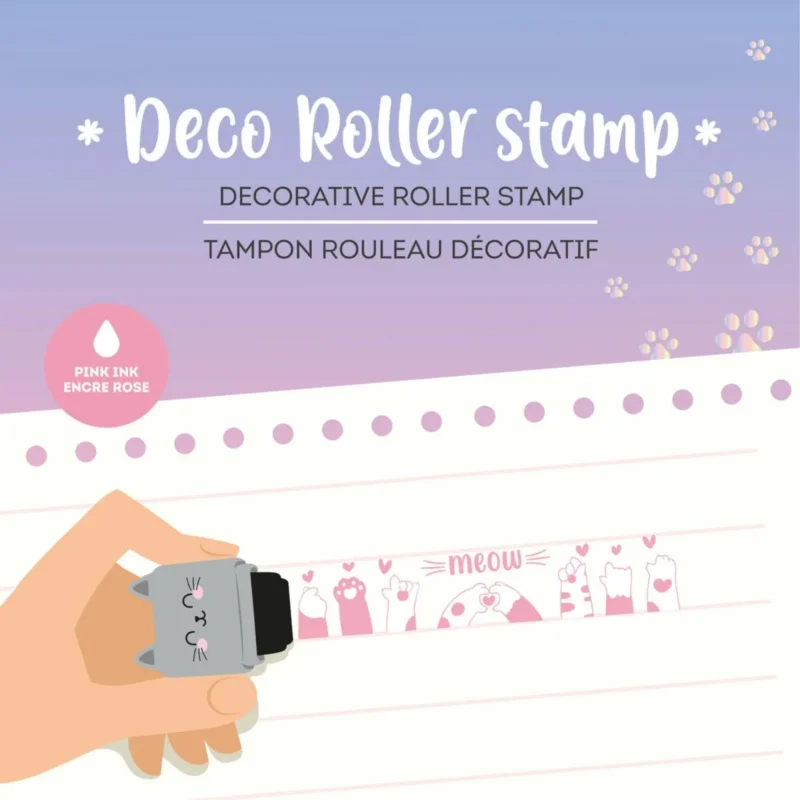 Dekorativer Rollstempel „Kitty“ • LEGAMI MILANO