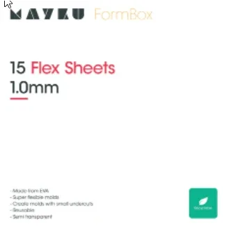 Mayku FormBox Flex Sheets 1.0mm (15er-Pack)