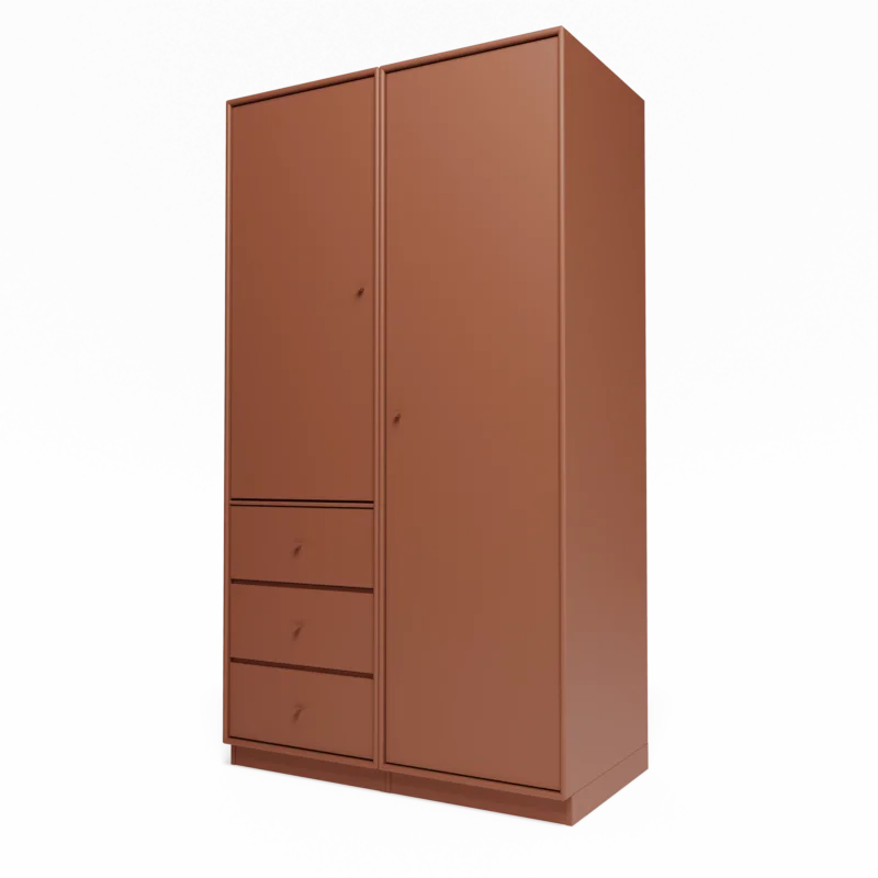 Attire III Garderobe, inkl. 7 cm Sockel von Montana
