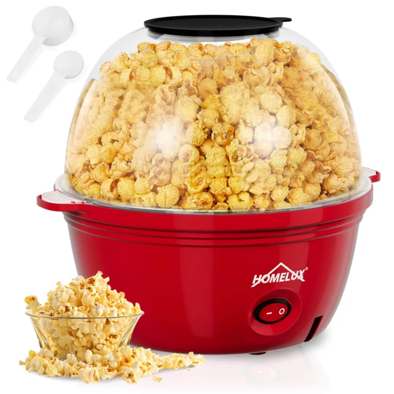 Popcornmaschine mit großem 2,5L Fassungsvermögen