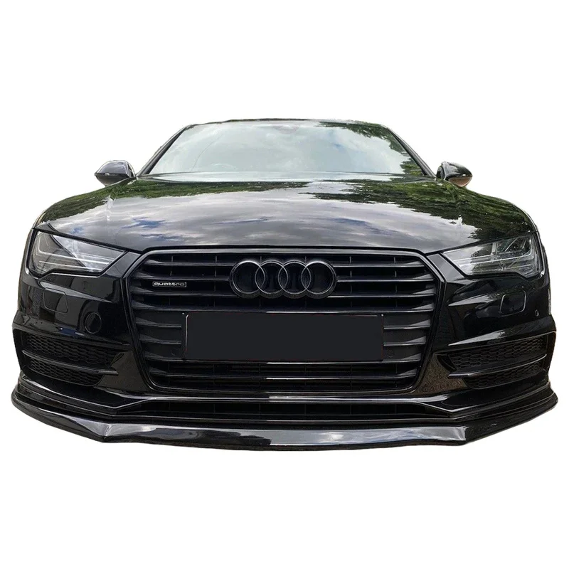 OneWay, Frontspoiler, glänzend schwarz, Passend für Audi A7 S-Line/S7 C7 Facelift 2014-2017