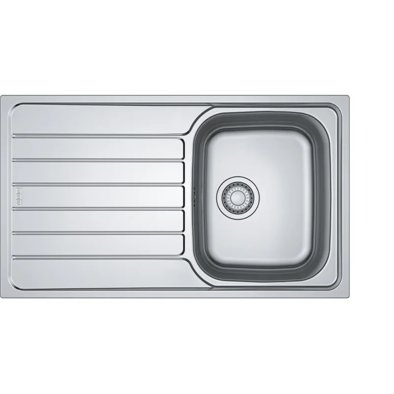 FRANKE Edelstahlspüle SKL 611-86 Edelstahl Drehknopf 101.0511.928