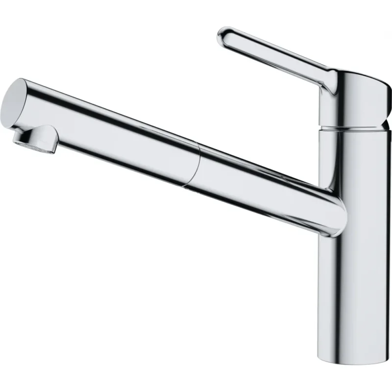 FRANKE Orbit Niederdruck Zugauslauf Chrom Obenbedienung 115.0623.149