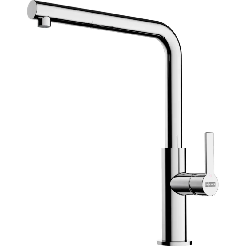 FRANKE Maris Slim L Chrom Zugauslauf Seitenbedienung 115.0728.393