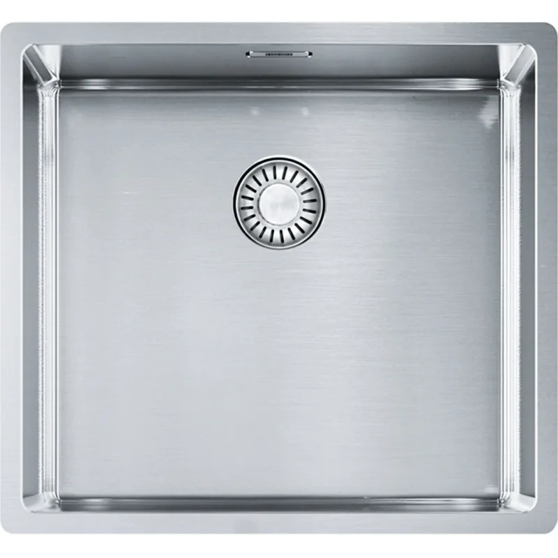 FRANKE Edelstahlbecken BXX 110-45 Edelstahl Druckknopf Edelstahl 122.0375.260