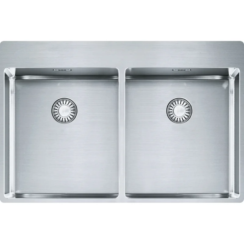 FRANKE Edelstahlbecken BXX220-36-36A Edelstahl Handbedienung 127.0476.704