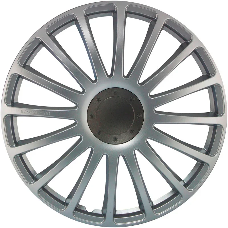 J-Tec, Satz Radzierblenden Grand Prix 14-Zoll Silber, ABS