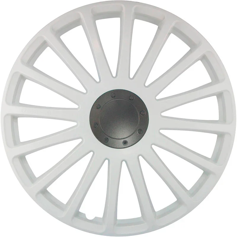 J-Tec, Satz Radzierblenden Grand Prix 16-Zoll Weiß, ABS, Weiss