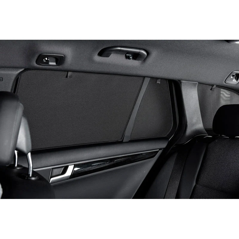 Car Shades, Satz (Hintertüren) passend für Mercedes EQC (N293) 2019- (4-teilig), Textil, Schwarz