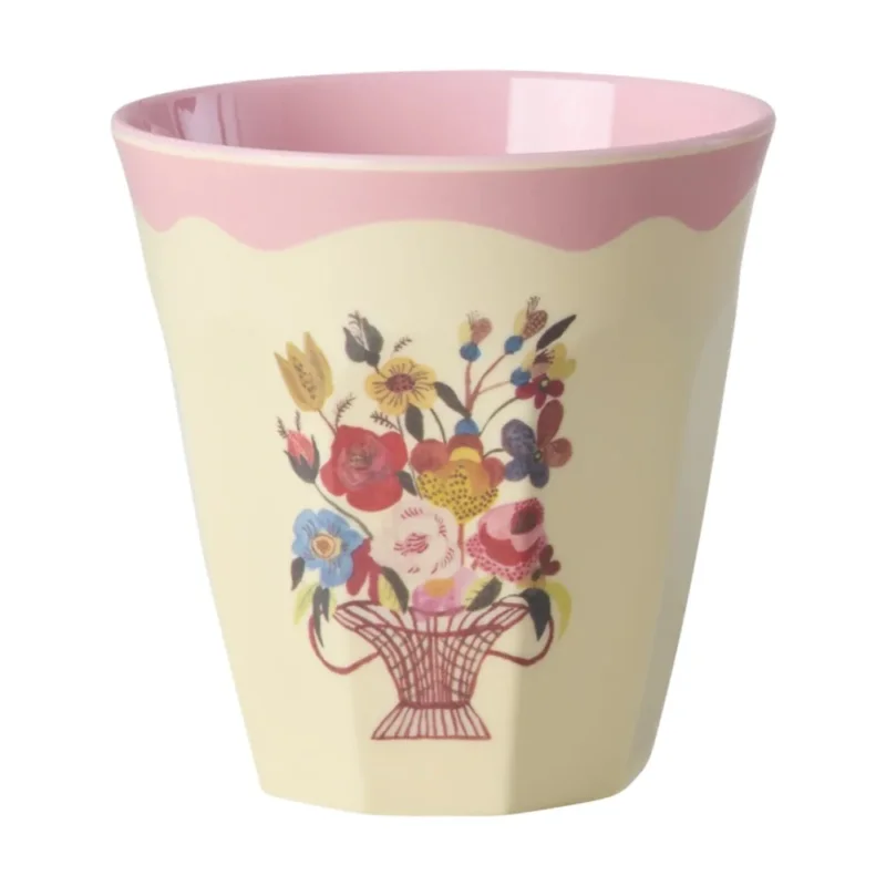 Rice - Becher Melamin Medium Pink Nathalie Lété Vol. 2