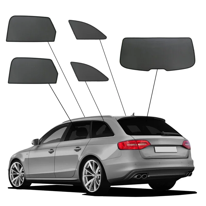 SunClip, Sonnenschutz, passt für Audi A4 (B8) Avant (2008-2015)