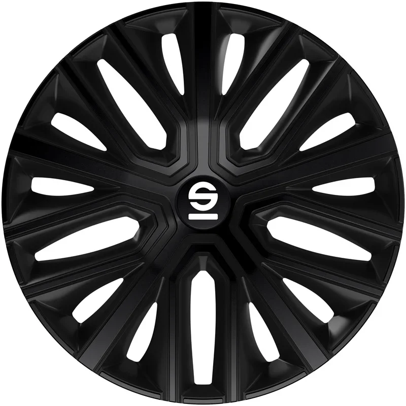 Sparco, Radkappen Modena, Schwarz, 16-Zoll, Set mit 4 Stück