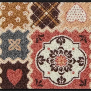 Eingangsmatte 40x60 Lovely Patch rose-nature