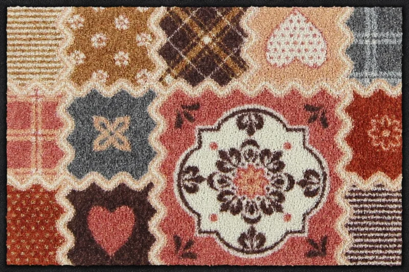 Eingangsmatte 40x60 Lovely Patch rose-nature