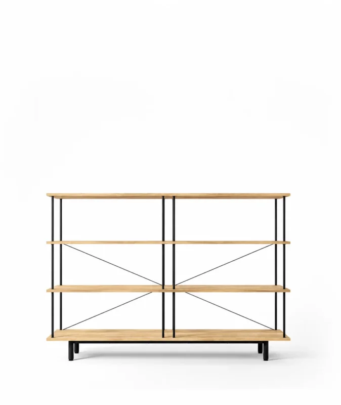 Seiton Regal 4 in Eiche von Stellar Works