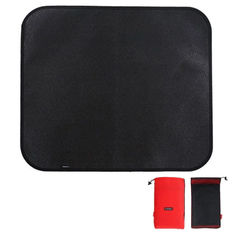 Sandsberg | CLS Outdoor Camping Silikon feuerfeste Decke Picknick Grill Wärmedämmung Pad, Größe: XL: 800x750mm