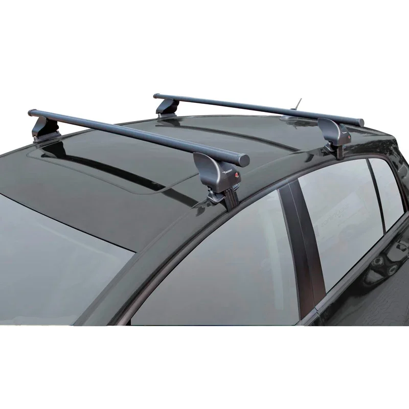 Twinny Load, Dachträgersatz Stahl S57 passend für Ford Focus IV HB 5-türer 2018- & Renault Captur 2013-, Schwarz
