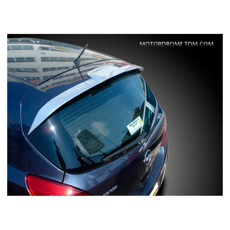 Motordrome, Dachspoiler passend für Opel Corsa D 5-türer 2006-2014 (PU), PU-Rim, Unlackiert
