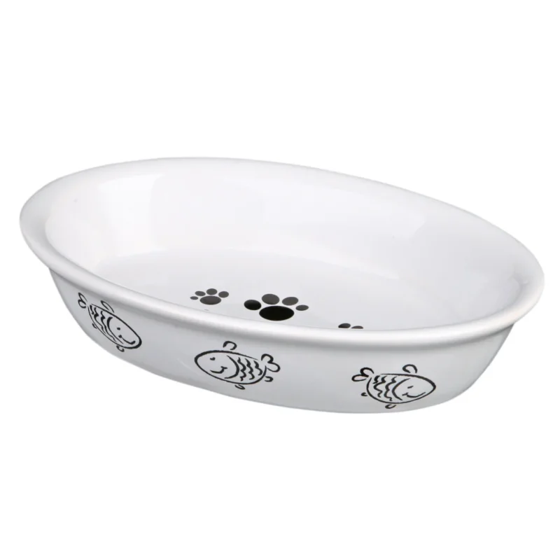 Trixie Katzennapf oval 0,2 Liter 15 x 10 cm - diverse Farben