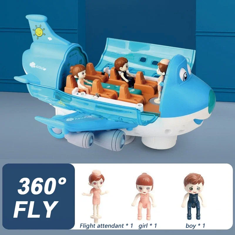 360° drehbares elektrisches Flugzeugspielzeug
