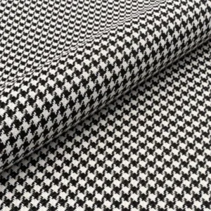 Upholstery Fabric Houndstooth - Black