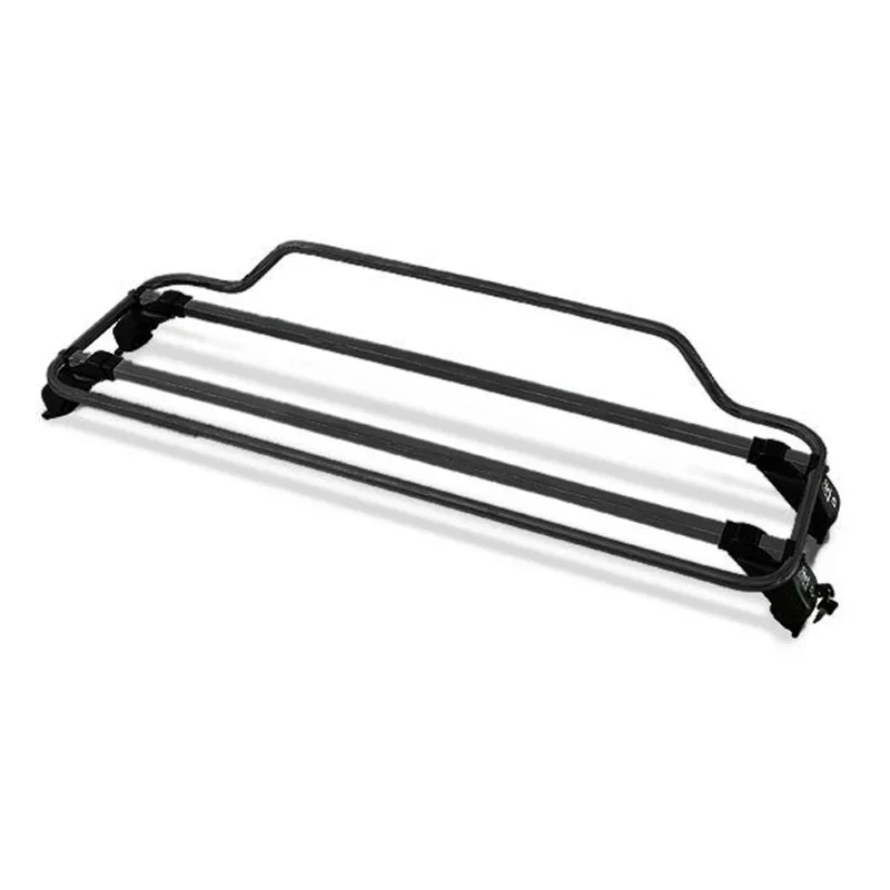 WEYER, Cabrio Gepäckträger Modell Summer 100x42cm Schwarz pulverbeschichtet, Aluminium