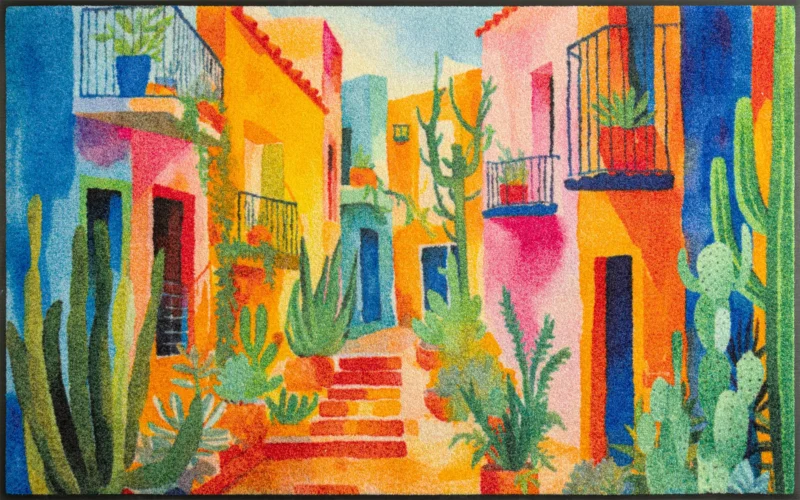 Fußmatte 75x120 Casas de Colores