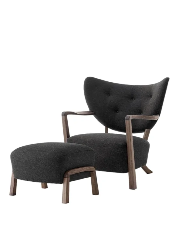 Wulff Sessel inkl. Hocker, - Hallingdal 376 von &Tradition – Bild 3