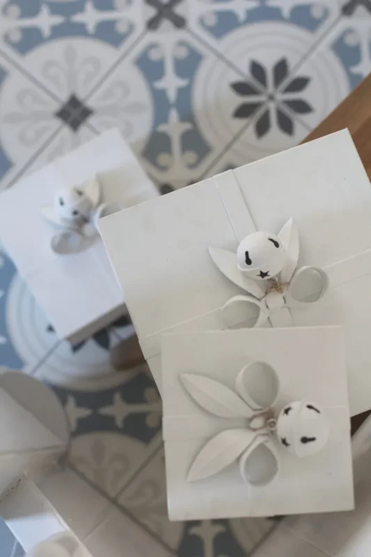 VL Home - Kisten aus Zink mit Schleifen 3er Set