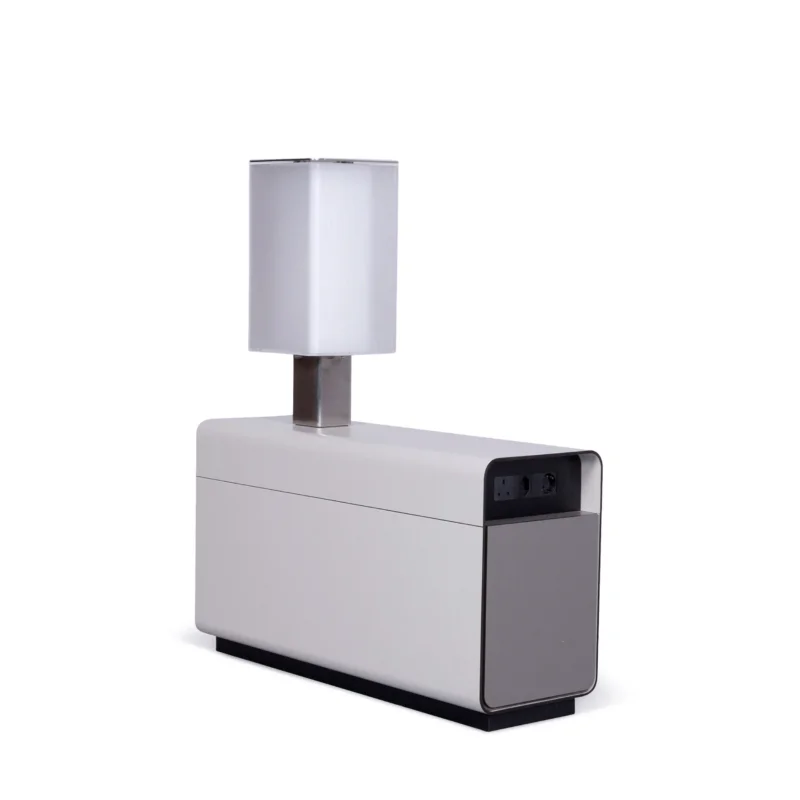 Sideboard Beige Grau Swiss Air Lounge Lampe Funktion Holz #3644