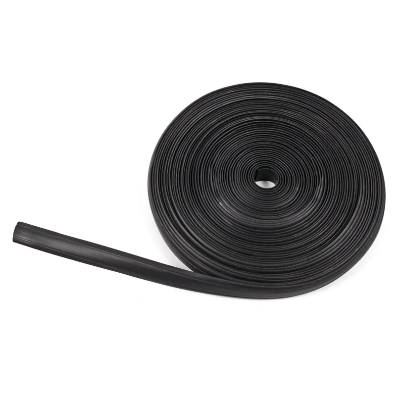 60 Meter (6x10 m) Kederband 12 mm schwarz Kunststoff Leistenfüller für Wohnwagen – Wamovo