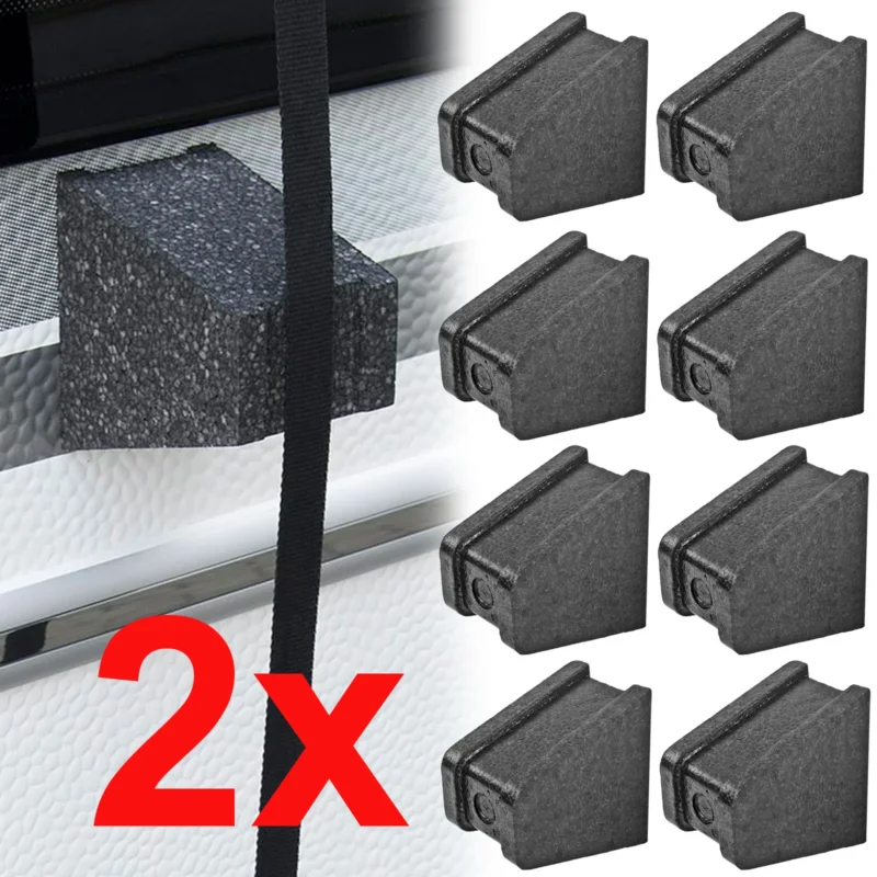 16x Abstandshalter für Wohnwagen, Wohnmobil Schutzdächer Spezial Styropor 12,5cm – APT