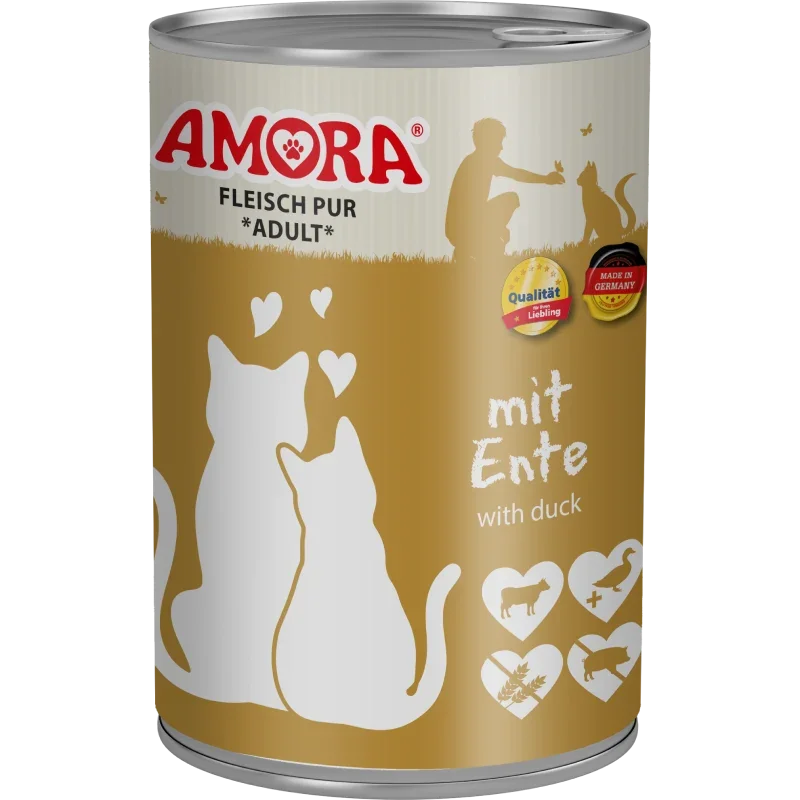 AMORA Fleisch Pur Ente 400 g
