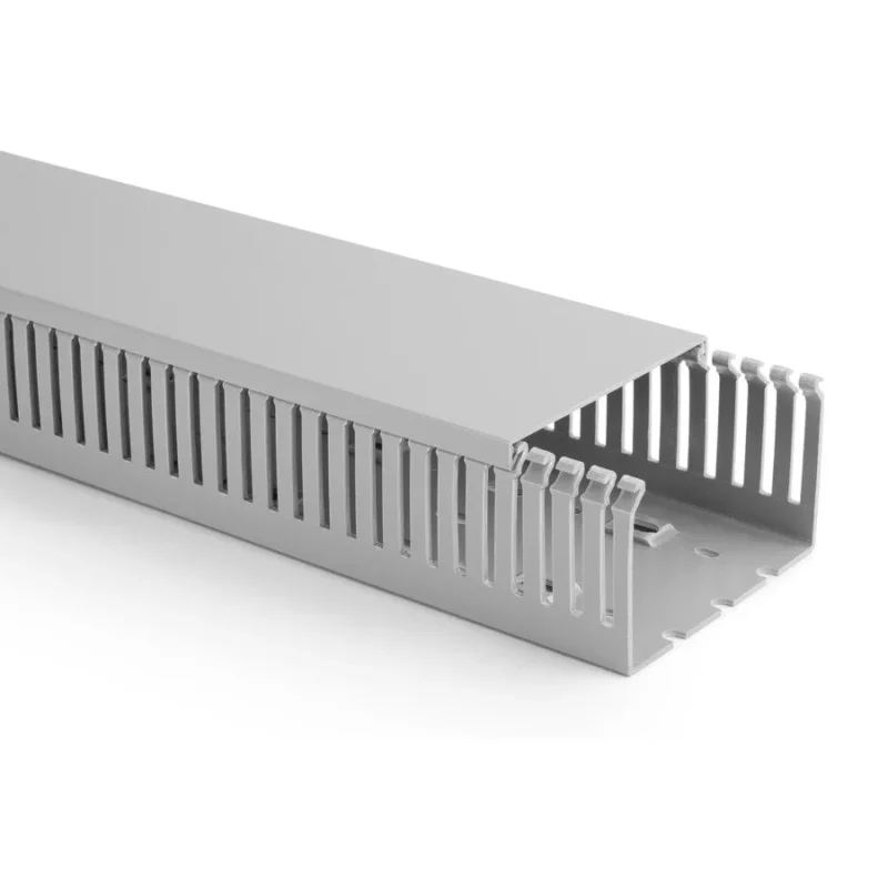 HellermannTyton - Verdrahtungskanal HTWD-PN-120X80 120x80mm, 2m PVC − 16 Meter